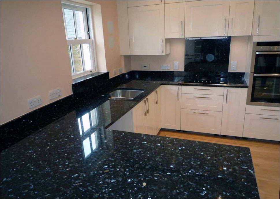 black galaxy granite