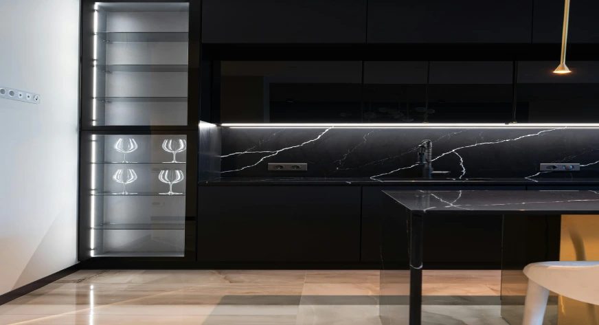 Indian black granite