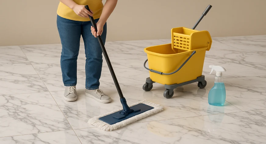How to clean Italian Marble