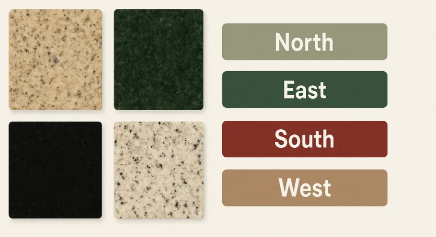 Recommended Kitchen Granite Colours by Kitchen Direction